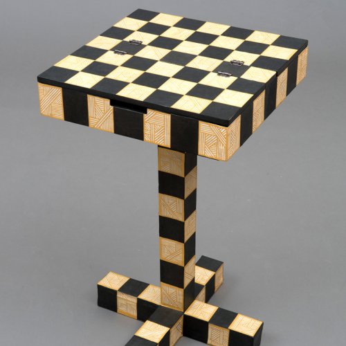 Geometric side table